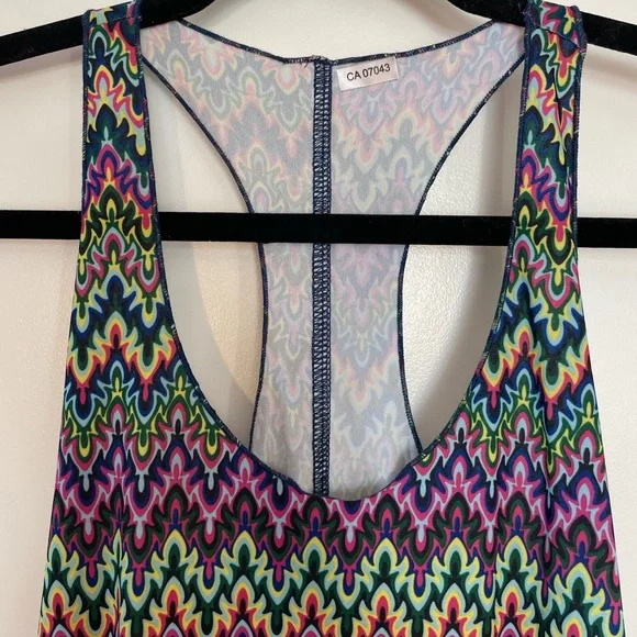 Prismsport Pattern Workout Tank - Picture 3 of 6